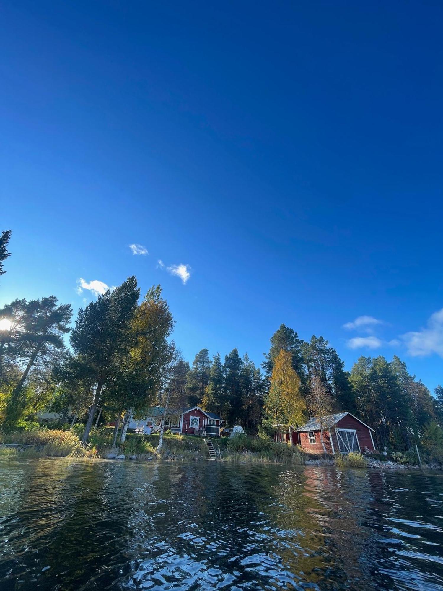 Laplandliv On The With Hottub 木屋 Bjorkliden (Arjeplog)
