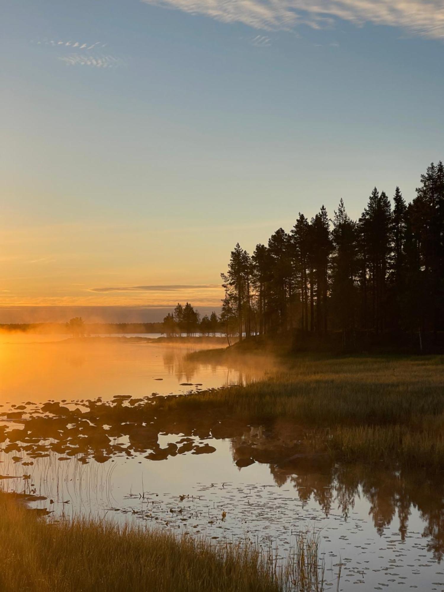 木屋 Laplandliv On The With Hottub Bjorkliden (Arjeplog)