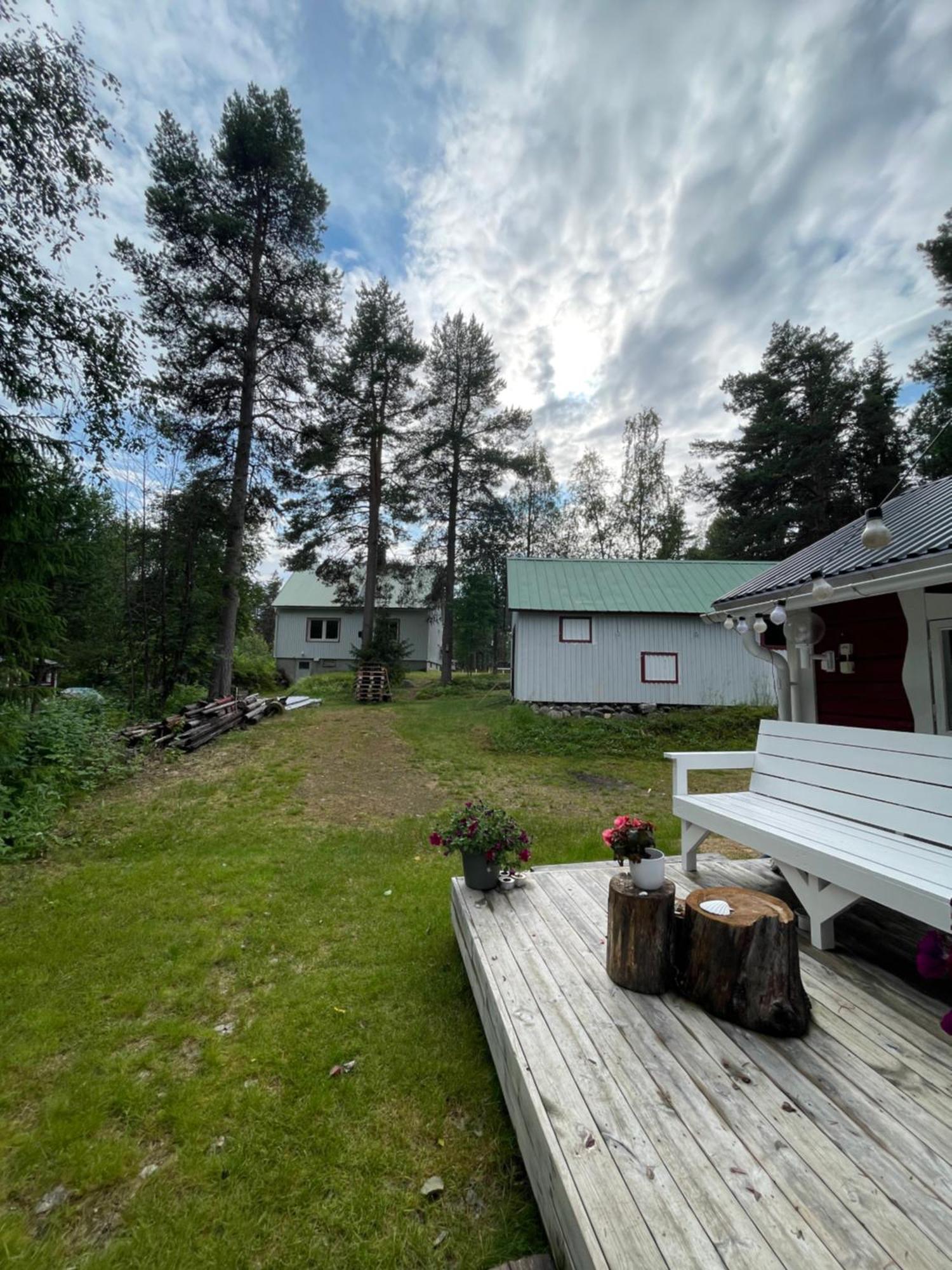 Laplandliv On The With Hottub 木屋 Bjorkliden (Arjeplog)