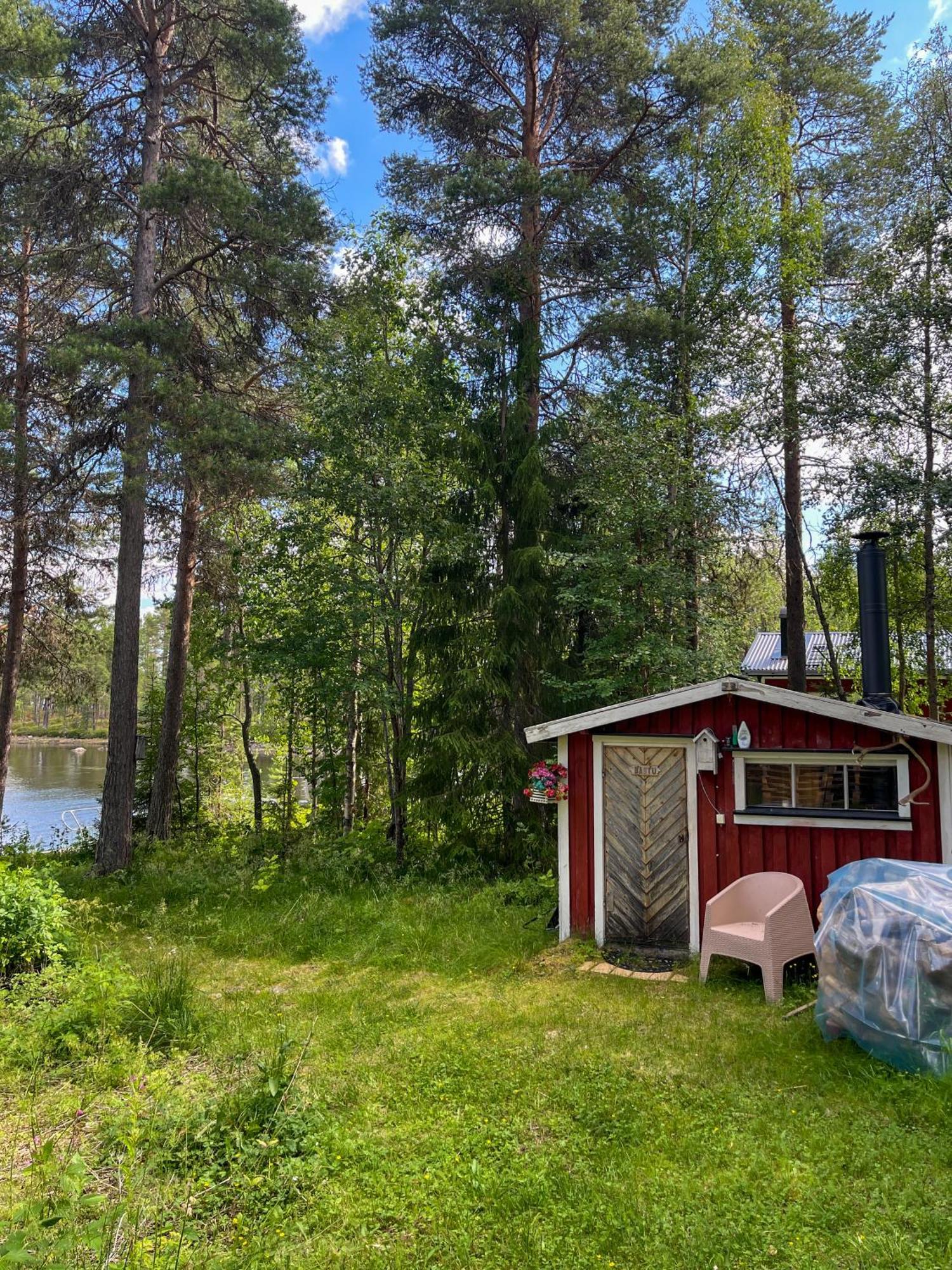木屋 Laplandliv On The With Hottub Bjorkliden (Arjeplog)